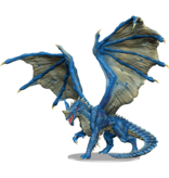 Wizkids D&d Unpainted Minis Adult Blue Dragon