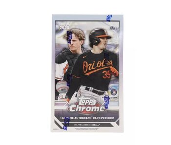 Topps Chrome Baseball Hobby Box 2023