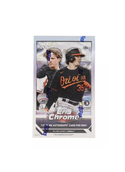Topps Chrome Baseball Hobby Box 2023