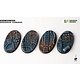 Spaceship Corridor Bases Oval 60mm (x4)