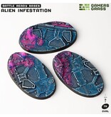 Gamer's Grass Alien Infestation Bases Oval 75mm (x3)