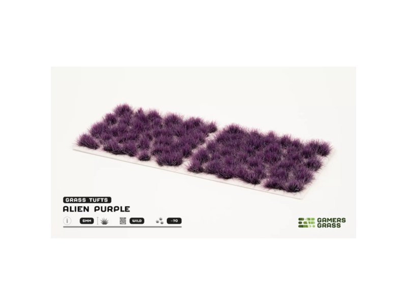 Gamer's Grass Alien Purple 6mm Wild