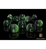 Baron of Dice Specialty D3 Dice - x5 / Green