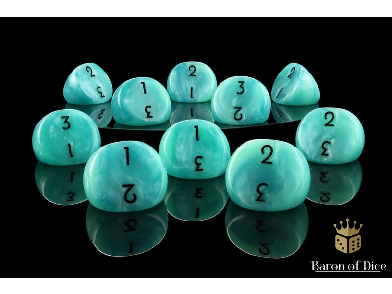 Baron of Dice Specialty D3 Dice - x5 / Blue