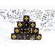 Knight Templars 16mm Round Dice 4 (25 Dice)