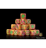 Baron of Dice Alien 16mm Round Dice 4 (25 Dice)