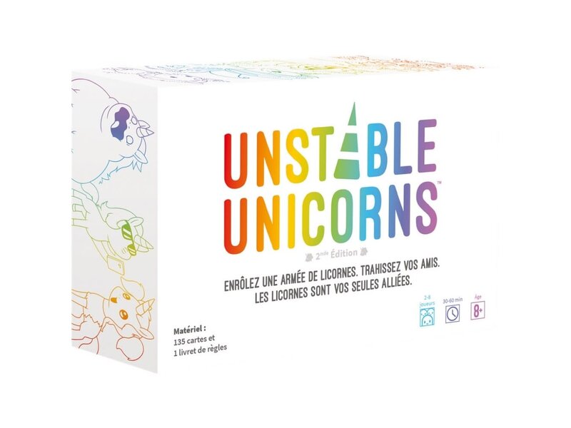 Asmodee Unstable Unicorns (French)