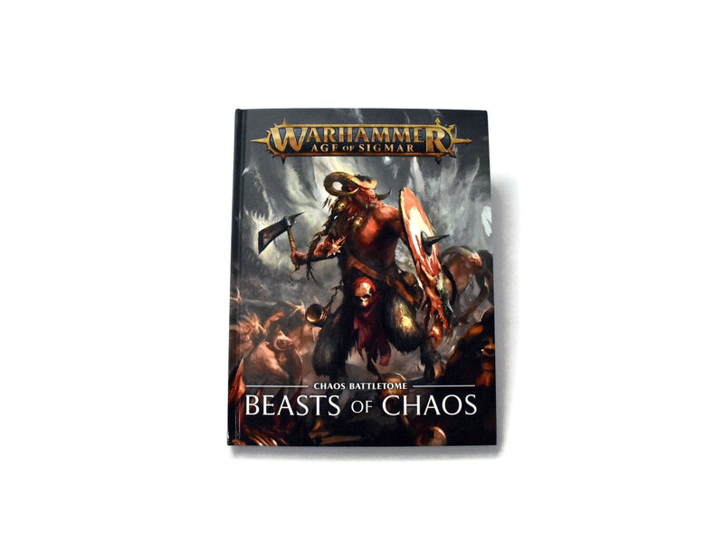 Games Workshop BEASTS OF CHAOS Battletome Used Very Good Condition