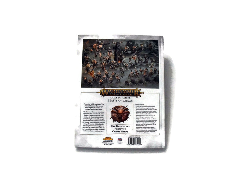 Games Workshop BEASTS OF CHAOS Battletome Used Very Good Condition