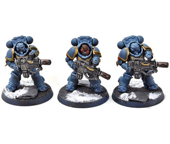 SPACE MARINES 3 Eradicators #1 WELL PAINTED Warhammer 40K