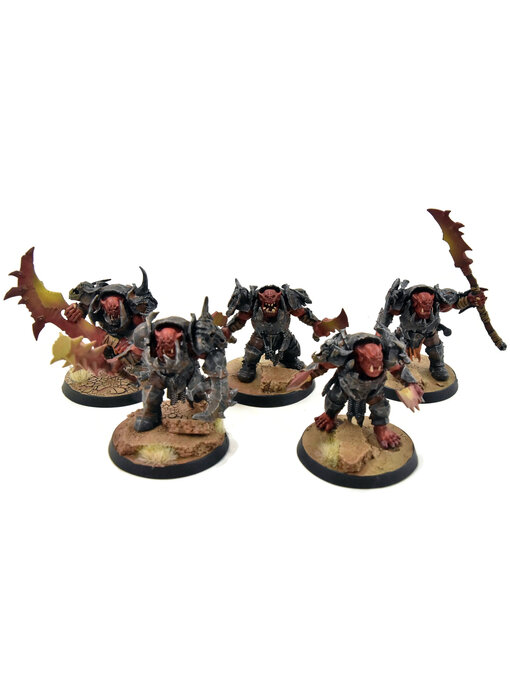 ORRUK WARCLANS 5 Brutes #2 WELL PAINTED Sigmar
