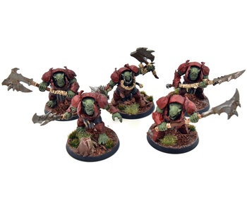 ORRUK WARCLANS 5 Brutes #1 Sigmar WELL PAINTED