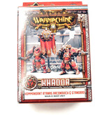 Games Workshop WARMACHINE Kommandant Atanas Arconovich & Standard khador