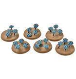 Games Workshop NECRONS 6 Scarab Swarms #1 WELL PAINTED Warhammer 40K
