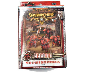 WARMACHINE Man-O-War Shocktroopers khador