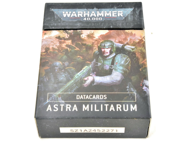 Games Workshop ASTRA MILITARUM Datacards Used Mint Condition Warhammer 40K