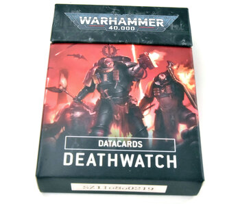 DEATHWATCH Datacards USED Mint Condition Warhammer 40K