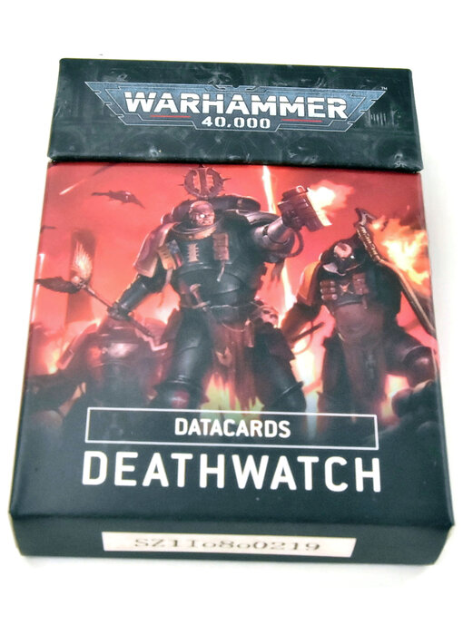 DEATHWATCH Datacards USED Mint Condition Warhammer 40K