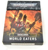 Games Workshop WORLD EATERS Datacards USED Mint Condition Warhammer 40K