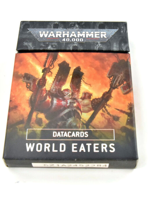 WORLD EATERS Datacards USED Mint Condition Warhammer 40K