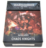 Games Workshop CHAOS KNIGHTS Datacards USED Mint Condition Warhammer 40K