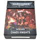 CHAOS KNIGHTS Datacards USED Mint Condition Warhammer 40K