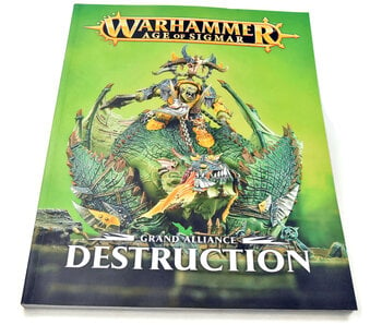 GRAND ALLIANCE DESTRUCTION Outdated Batttletome #1 Sigmar