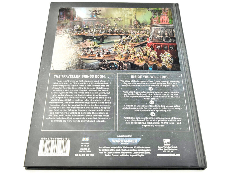 Games Workshop WARHAMMER Warhammer 40K War Zone Charadon Act 1 The Book Of Rust