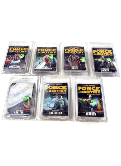 STAR WARS FORCE AND DESTINY Specialization Deck Lot