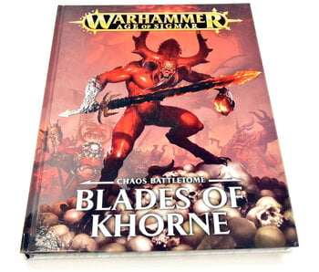 BLADES OF KHORNE Outdated Batttletome Sigmar