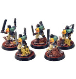 Games Workshop SPACE MARINES 5 Scouts #4 PRO PAINTED Warhammer 40K