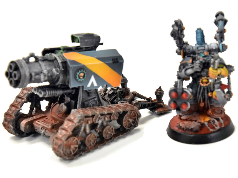 Games Workshop SPACE MARINES Thunderfire Cannon #2 PRO PAINTED Warhammer 40K