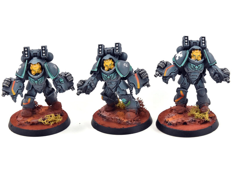 Games Workshop SPACE MARINES 3 Aggressors #4 PRO PAINTED Warhammer 40K
