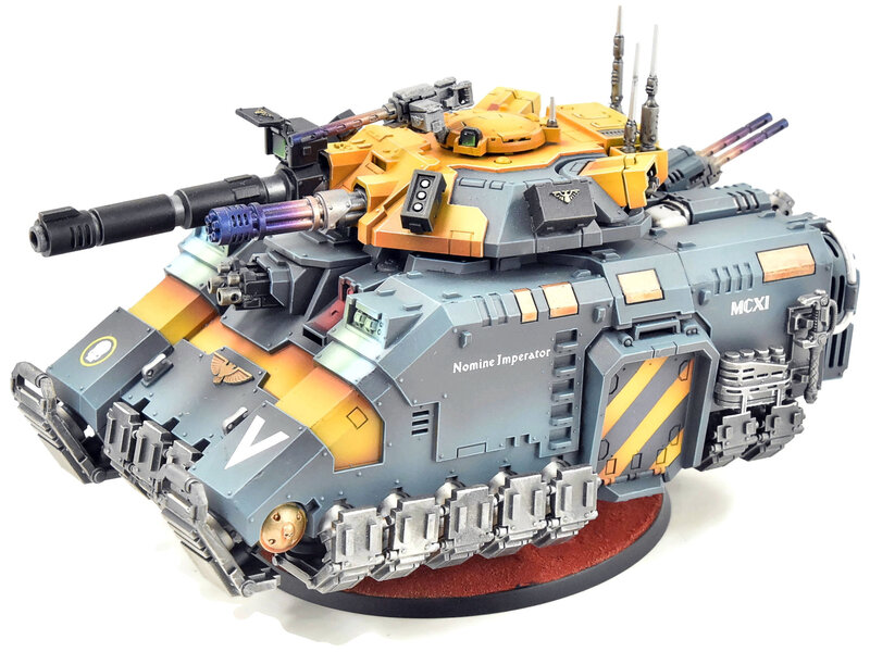 Games Workshop SPACE MARINES Repulsor Executionner #2 PRO PAINTED Warhammer 40K