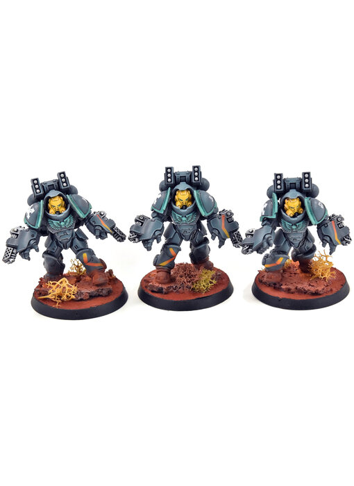 SPACE MARINES 3 Aggressors #3 PRO PAINTED Warhammer 40K