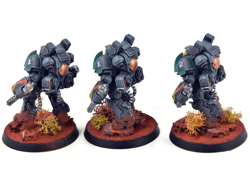 Games Workshop SPACE MARINES 3 Aggressors #3 PRO PAINTED Warhammer 40K