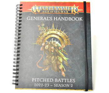 SIGMAR Generals Handbook Pitched Battle 22-23 USED Good Condition