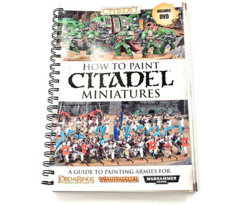 CITADEL How to Paint Miniatures Book DVD Included