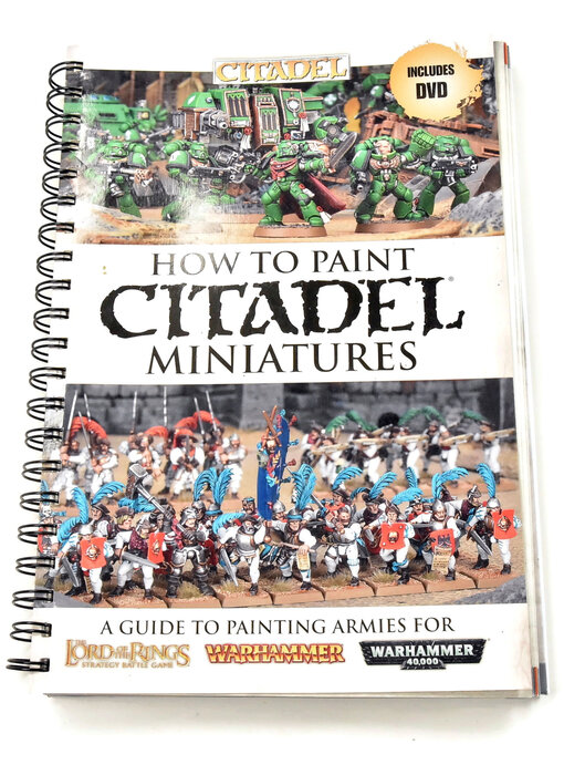 CITADEL How to Paint Miniatures Book DVD Included