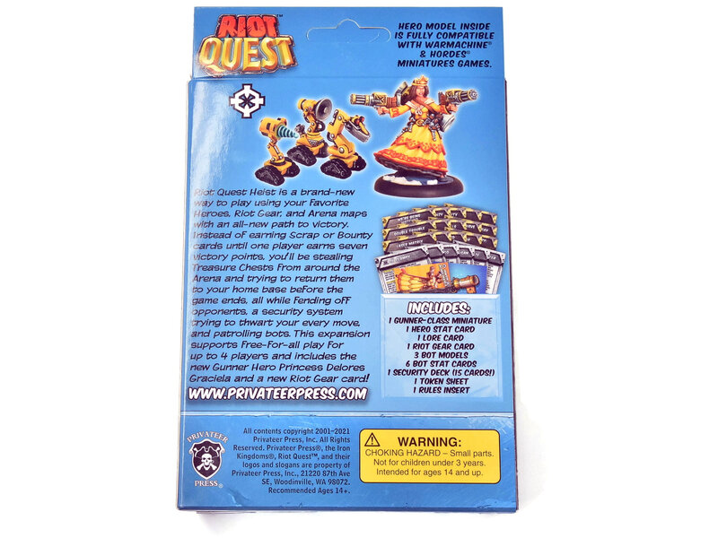 Privateer Press RIOT QUEST Heist Expansion with Princess Delores