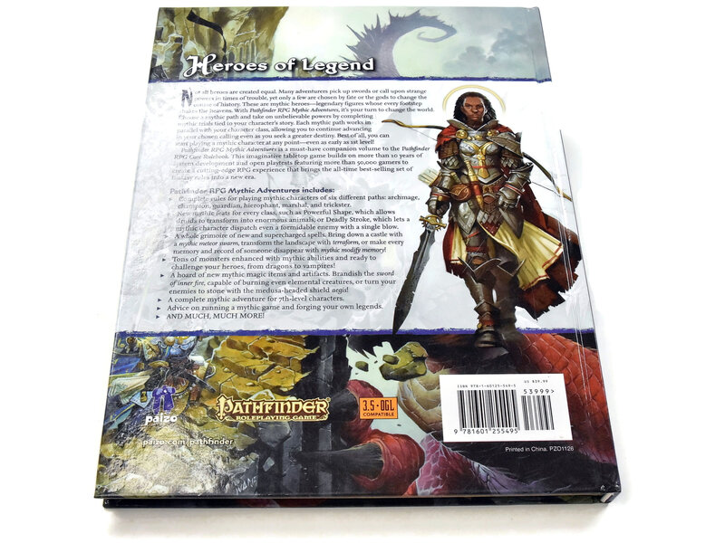 Paizo PATHFINDER Mythic Adventures Good Condition Book