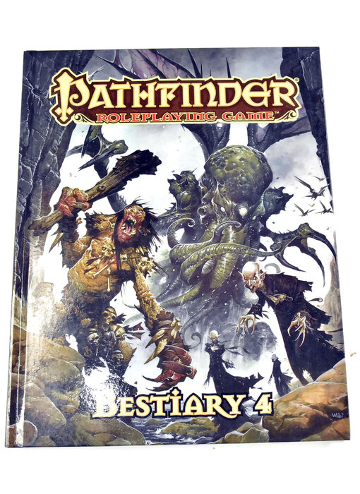 PATHFINDER Bestiary 4 Good Condition Book
