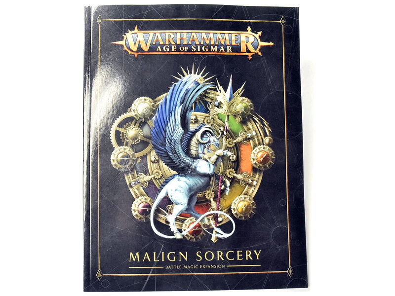 Games Workshop SIGMAR Malign Sorcery Expansion USED Good Condition