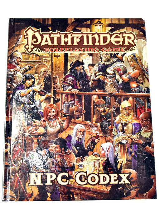 PATHFINDER NPC Codex Good Condition Book