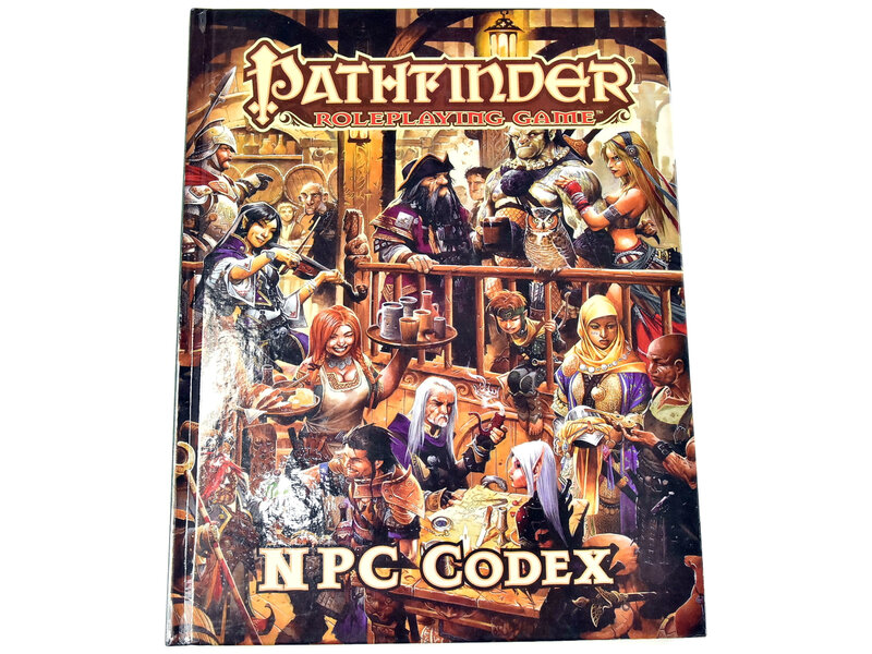 Paizo PATHFINDER NPC Codex Good Condition Book