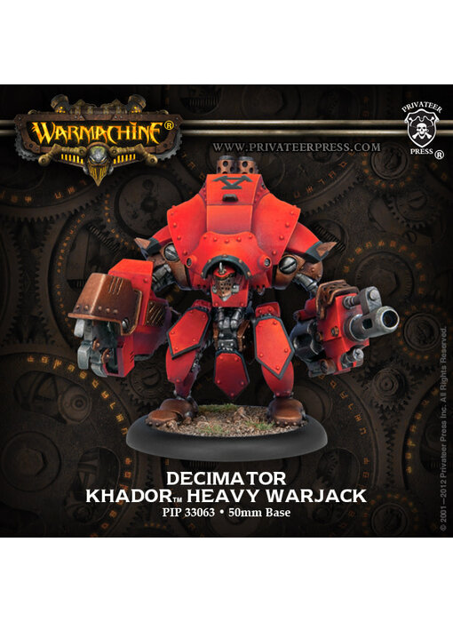 Khador Heavy Warjack Decimator / Destroyer /Juggernaut / Marauder - PIP 33063