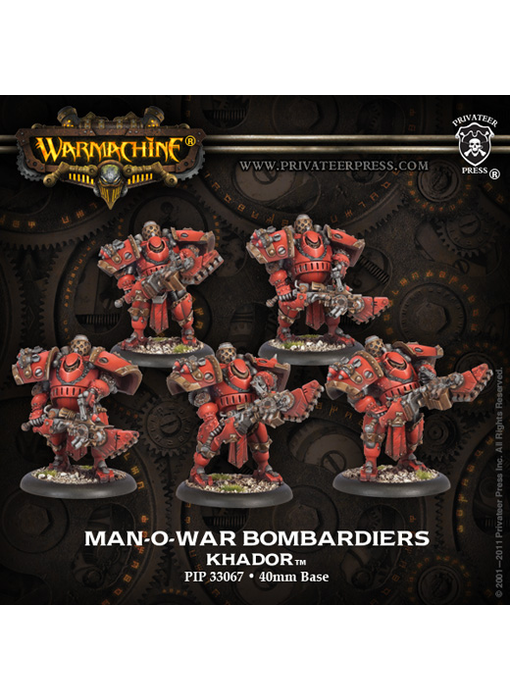 Khador Man-O-War Demolition Corps (Plastic) - PIP 33067