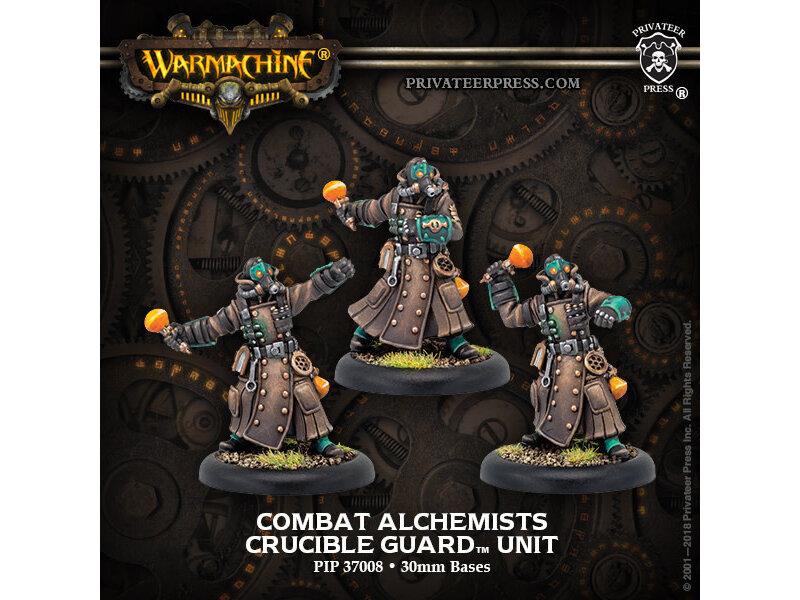 Crucible Guard - Combat Alchemist Unit (3) (metal/resin) (PIP 37008)