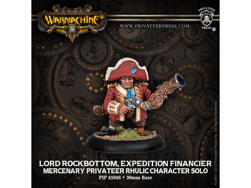 Privateer Press Mercenaries - Lord Rockbottom (PIP 41048)