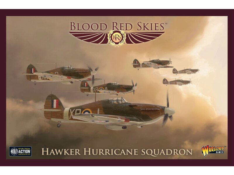 Warlord Games Blood Red Skies Hawker Hurricane Squadron
